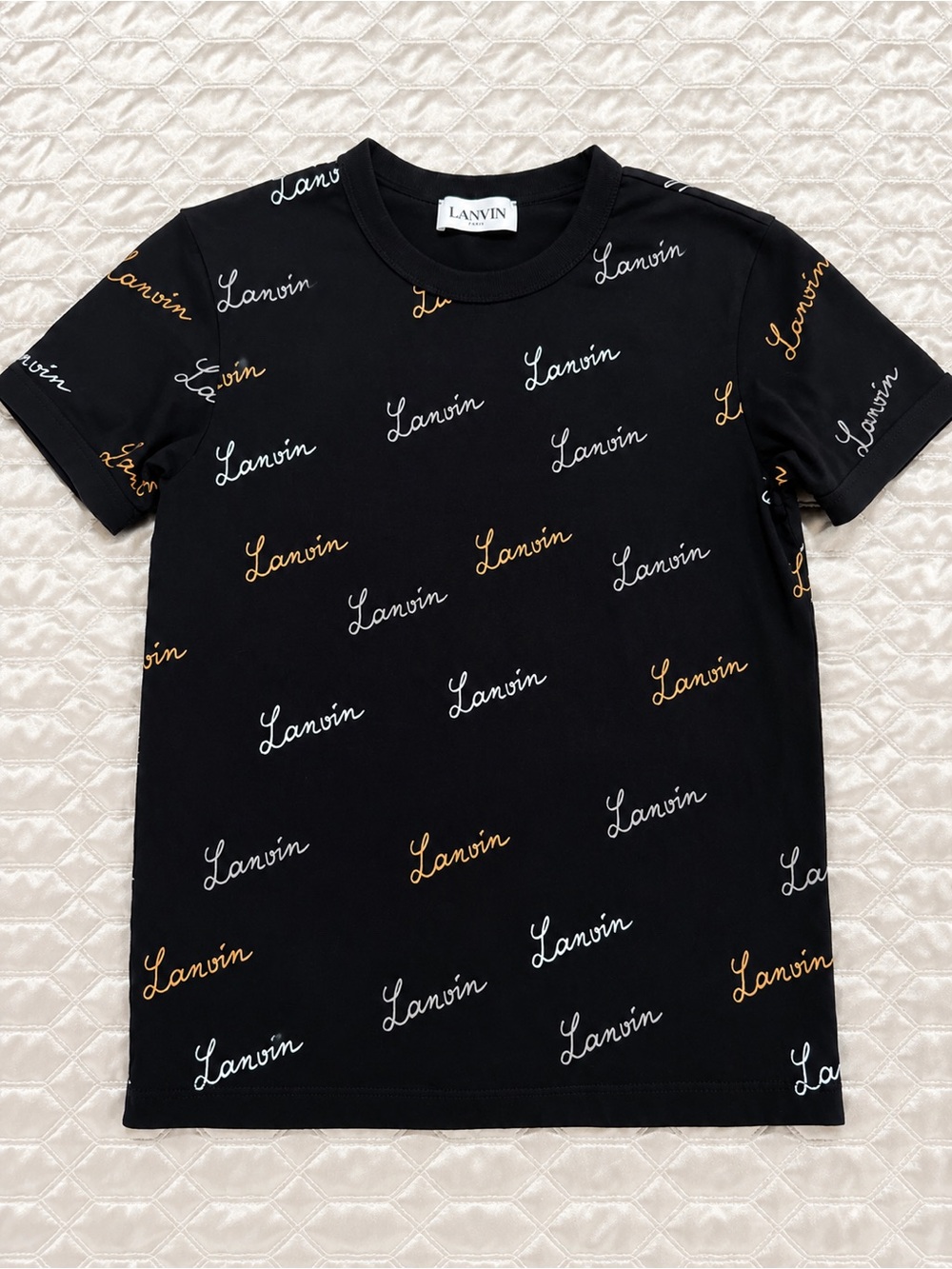 Lanvin Black Short Sleeve Top